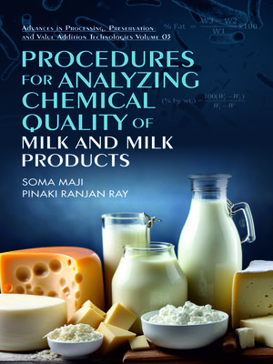 cover image of Procedures for Analyzing Chemical Quality of Milk and Milk Products